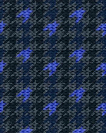 537332-男装寸衫夹克千鸟格拼色组合