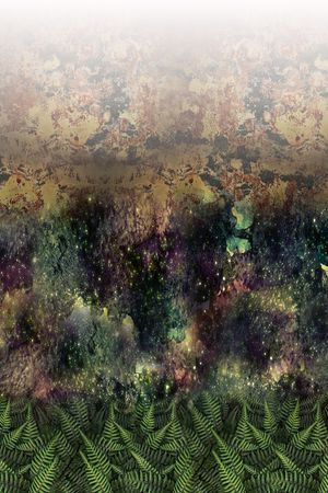 抽象朦胧印花华亿平台图片