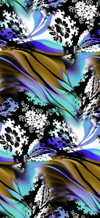 花朵印花华亿平台图片