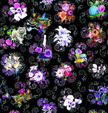 中国风印花华亿平台图片