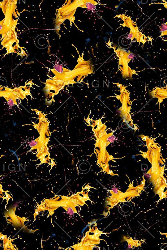 水彩印花华亿平台图片