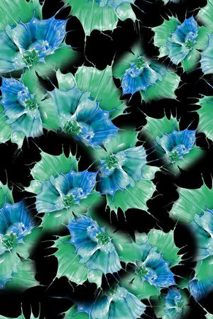 水彩印花华亿平台图片