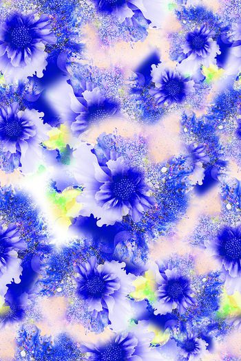 537574-氧化水彩花卉