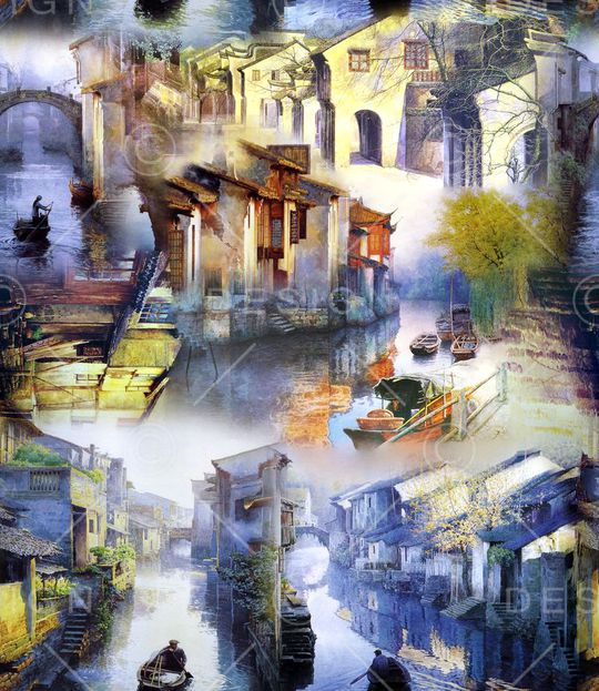 潮流时尚大牌印花华亿平台图片