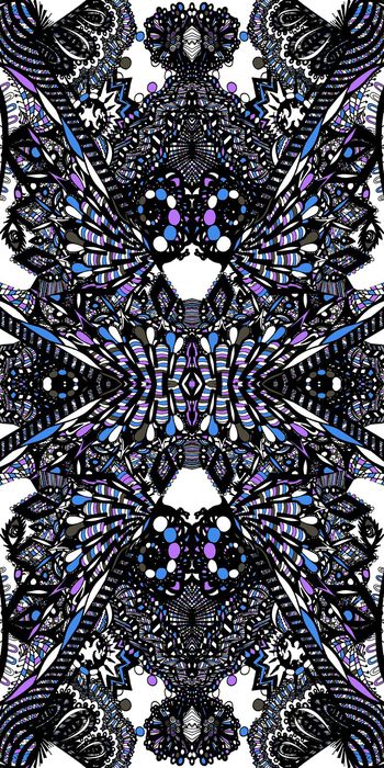 537676-流行时尚民族风插画系列03