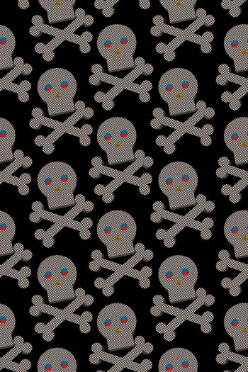 537681-2017趋势超萌红眼骷髅男装卫衣衬