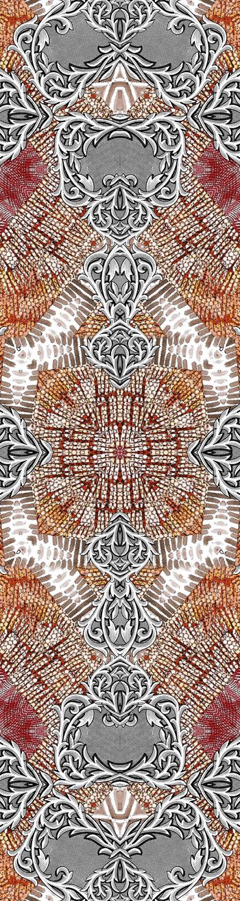 537683-民族扎染艺术蜡染纹理组合围巾欧式花