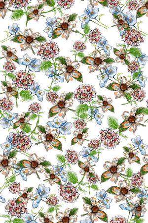 小清新印花华亿平台图片