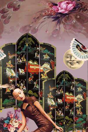 定位花印花华亿平台图片