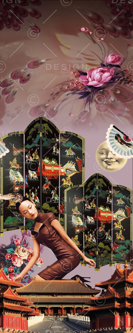 定位花印花华亿平台图片