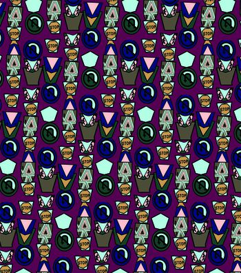 中国风印花华亿平台图片