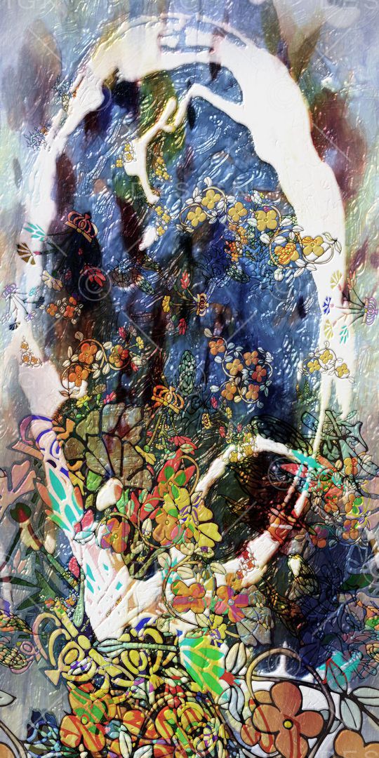 定位花印花华亿平台图片