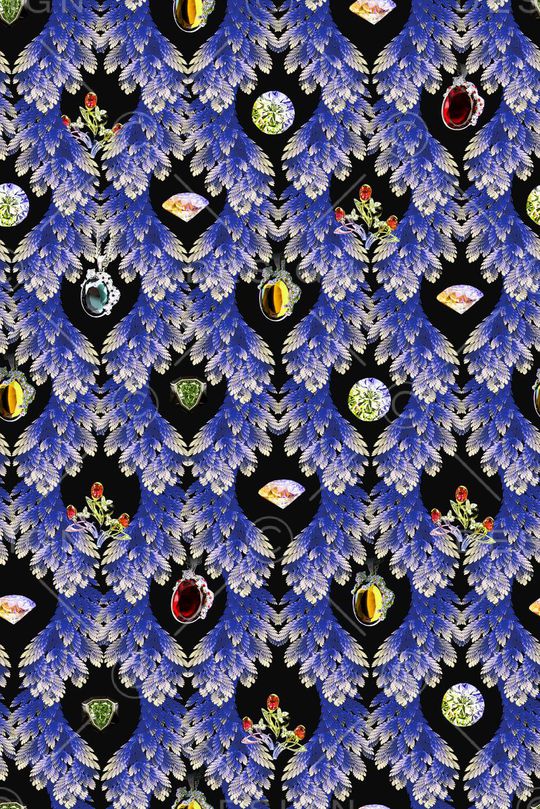 大牌 宫廷印花华亿平台图片