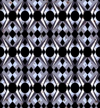 几何印花华亿平台图片