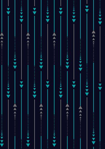 537923-高档休闲男装衬衫传统印花三角形线条