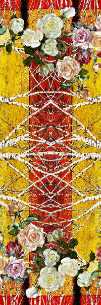 抽象印花华亿平台图片