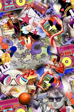 磁带印花华亿平台图片