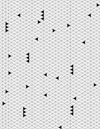 简约几何印花华亿平台图片