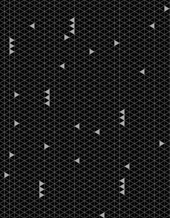 537947-时尚潮流简约几何 线性三角形 星点