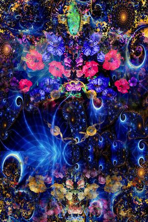 欧式宫廷印花华亿平台图片