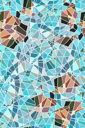 方块印花华亿平台图片