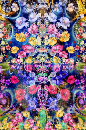 欧式宫廷印花华亿平台图片