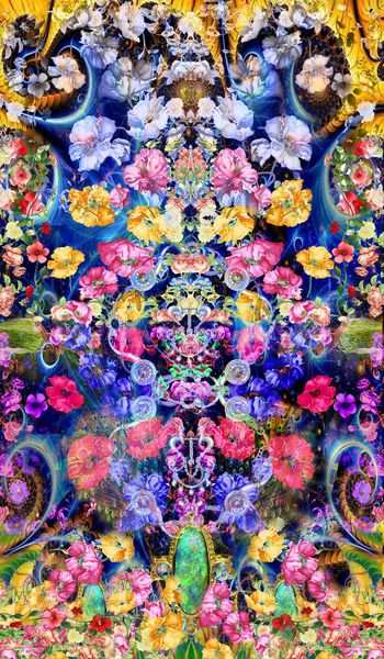 欧式宫廷印花华亿平台图片