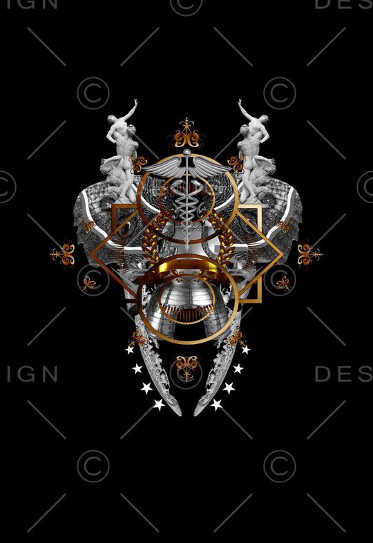 抽象印花华亿平台图片