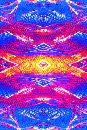 抽象 几何体印花华亿平台图片