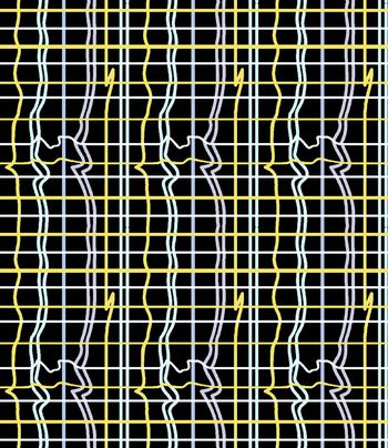 格子印花华亿平台图片