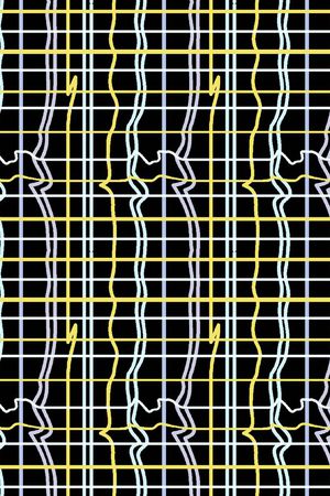 格子印花华亿平台图片