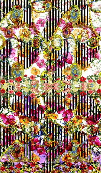 流行时尚印花华亿平台图片