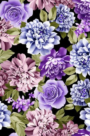 优雅 清爽印花华亿平台图片