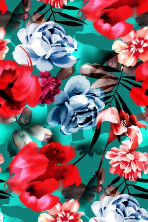 时尚 优雅印花华亿平台图片