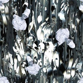 538163-复古抽象肌理迷彩解构玻璃颜料纹理石