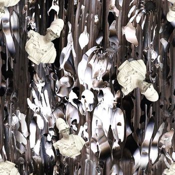 538164-复古抽象肌理迷彩解构玻璃颜料纹理石