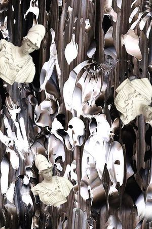 抽象印花华亿平台图片