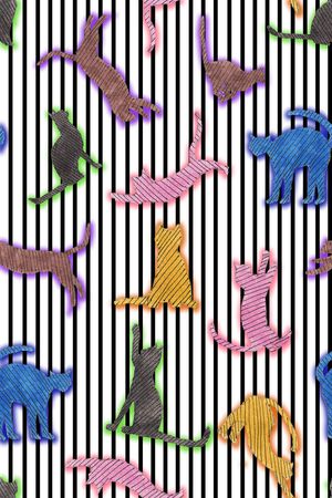 流行时尚印花华亿平台图片