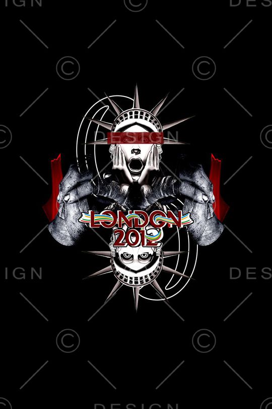 潮流时尚印花华亿平台图片