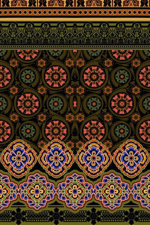 巴伐利亚纹饰印花华亿平台图片