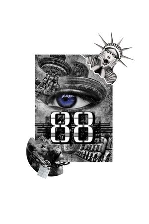 潮流时尚印花华亿平台图片