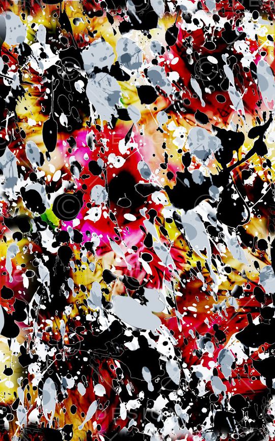 抽象印花华亿平台图片