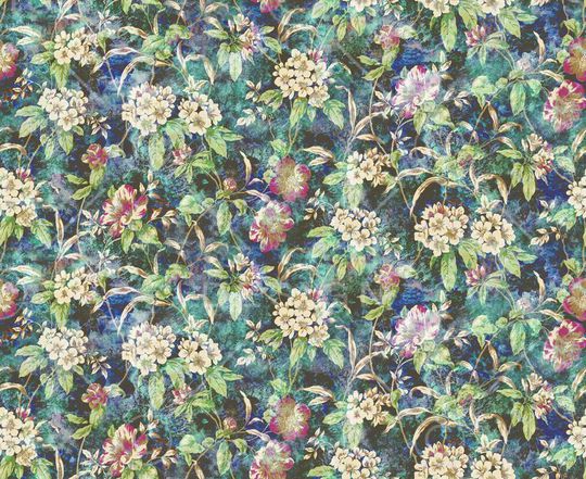 大花卉印花华亿平台图片