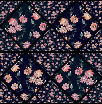 中国风印花华亿平台图片