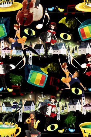 卡通印花华亿平台图片