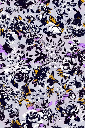 复古印花华亿平台图片