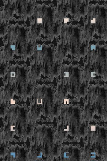 538450-原创设计 抽象 山石纹理 几何男装