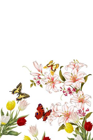 清爽 流行时尚 定位 花卉印花 服装  旗袍 连衣裙印花华亿平台图片