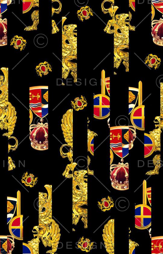 宫廷印花华亿平台图片