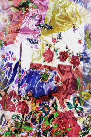 中国风印花华亿平台图片